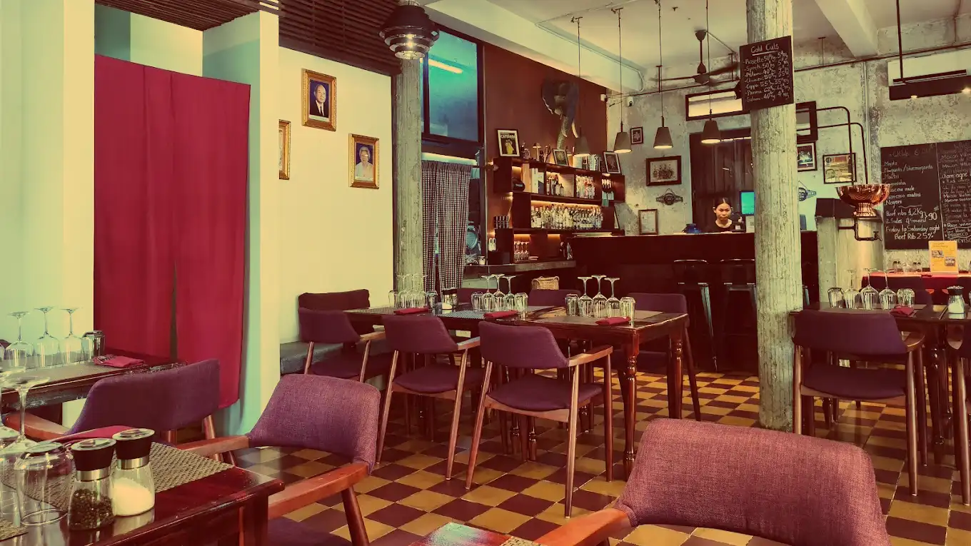 Intérieur du restaurant